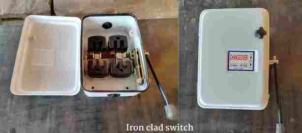 Iron clad switch Iron clad switch